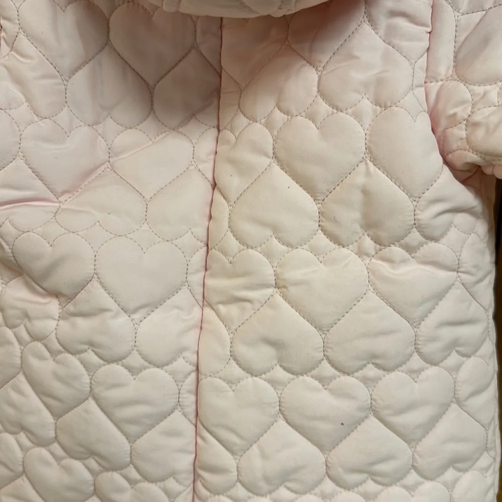 Carter’s Pink Hooded Snowsuit Full Front Zipper 6-9 Months NWT